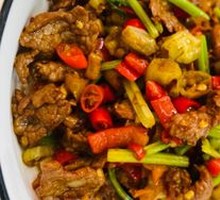 18-Second Stir-Fried Fresh Beef