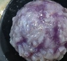 Purple Sweet Potato Glutinous Rice Balls