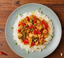 Spicy Chicken Rice Bowl