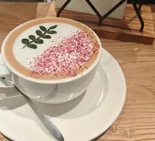 Rose Wine Fermented Milk Latte