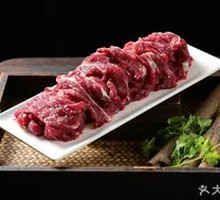 Fresh Sliced Raw Beef