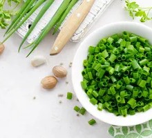 Chopped Green Onion Flowers