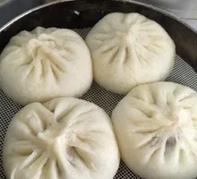 Freshly Boiled Red Bean Bun