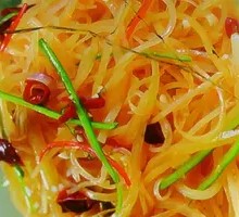 Sour Spicy Potato Stir-fry