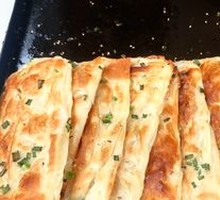 Scallion Oil Crisp Cake