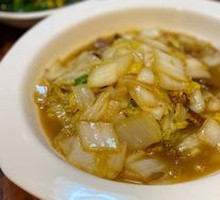 Fried Pork Crumbs with Napa Cabbage