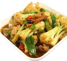 Spicy Cauliflower in Hot Pot