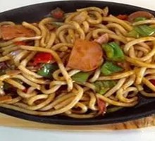 Iron Plate Udon Noodles