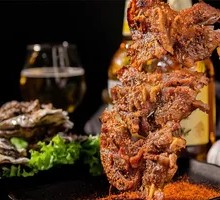 Charcoal-grilled Lamb Ribs