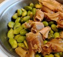 Chicken Feet with Green Beans