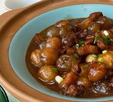 Mountain Taro Dumpling Braised Pork