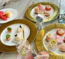 Peach Afternoon Tea