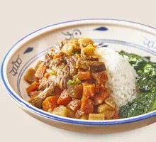 Beef and Potato Rice