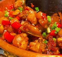 Carbon Pot Jumping Frog with Beef