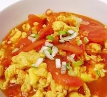 Scrambled Eggs with Tomatoes