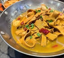 Fried Tofu Skin with Pork