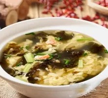 Seaweed and Egg Soup