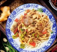 Mushroom Beef Noodles
