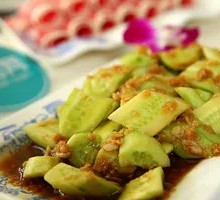 Garlic Cucumber Salad