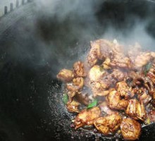 Firewood-raised Chicken