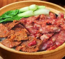 Beef and Sausage Baozi Rice