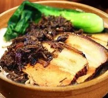 Preserved Vegetable Braised Pork Congee