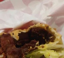 Bacon Egg Burger Chinese Style