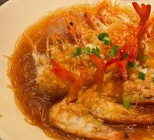 Steamed Open-Back Shrimp