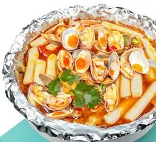 Clam and Rice Cake Stir-fry