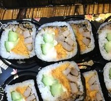 Egg Yolk Sushi Roll