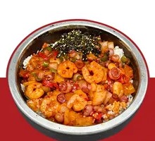 Sea Ling Mushroom and Shrimp Rice Mix