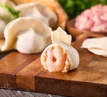 Fresh Meat and Large Shrimp Dumplings