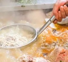 Abundant Meat Shredded Beef Vermicelli Soup