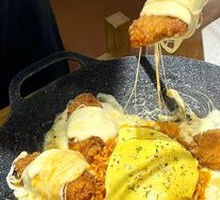 Busan Chicken Wings Cheese Spicy Noodles