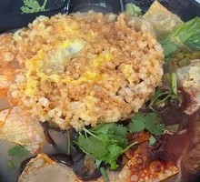 Fried Egg Snail Noodles