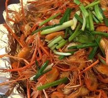 Steamed White Shrimp
