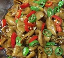 Spicy Pork Intestines Stir-fry