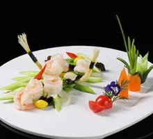 Bamboo Shoots, Lily Bulb and Shrimp Balls Stir-fry