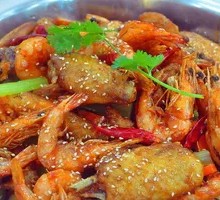 Shrimp and Chicken Claw Pot