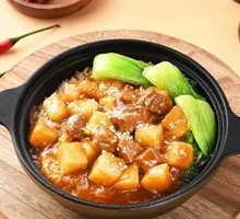 Beef and Potato Clay Pot Rice