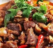 Salted Pork Tail Braised with Spare Ribs