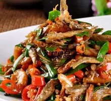 Small Fish and Shrimp Stir-fry