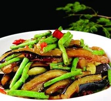 Eggplant and Green Beans Stir-fry