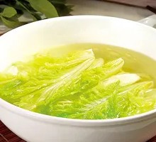 Chicken Broth Bok Choy