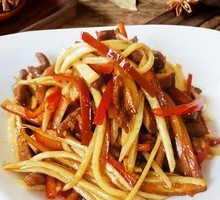 Bamboo Shoots with Shredded Pork