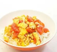 Tomato and Egg Fried Rice