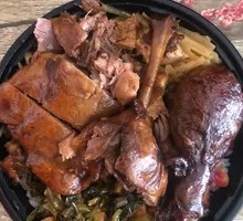 Chicken and Duck Leg Rice