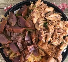 Shredded Chicken with Duck Gizzard Rice