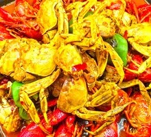 Spicy Shrimp and Crab Hot Pot