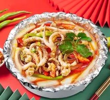 Squid and Rice Cake Stir-fry